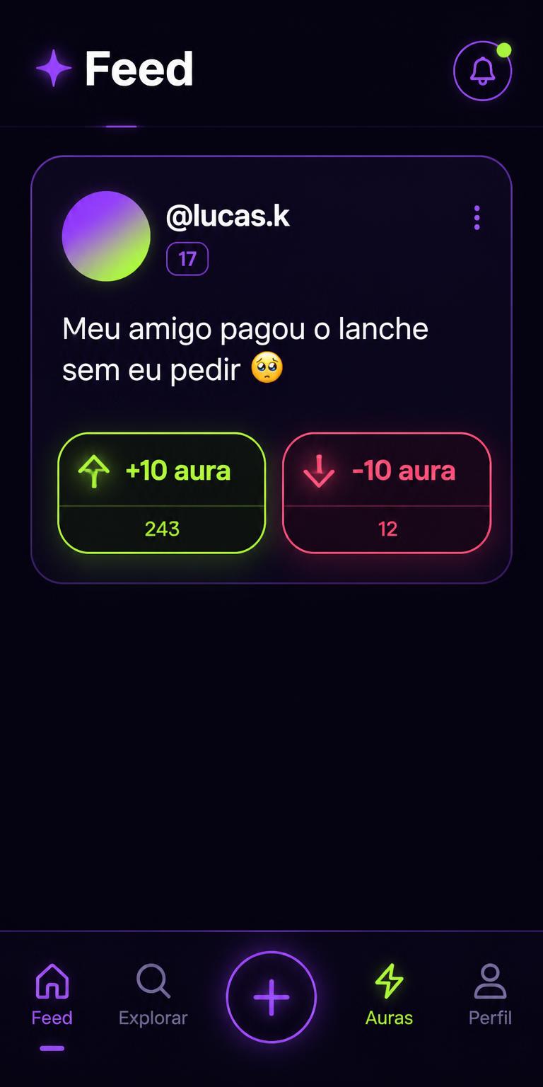 Prévia do app Farmar Aura